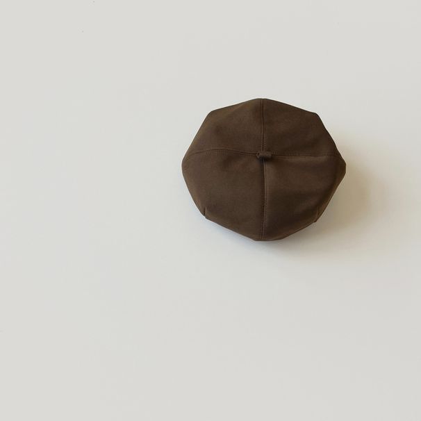 Unisex Kinder Baskenmütze Herbst/Winter Kürbismütze für Mädchen Babymütze Malermütze_voghion.com