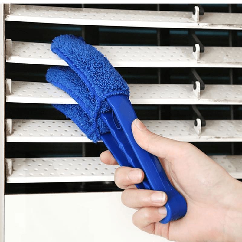 Artefato de limpeza elétrica Ar condicionado Ventilador de ventilação Lâmina removível Lavagem Varredura Persiana veneziana Escova de remoção de poeira_voghion.com