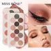 New Multi Color Matte Eyeshadow Palette, Long Lasting And Easy To Color Pearlescent Eyeshadow Blush Palette_voghion.com