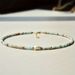 Artistic Retro Stone Disc Stone Beaded Retro Fashionable Bracelet Temperament Female_voghion.com