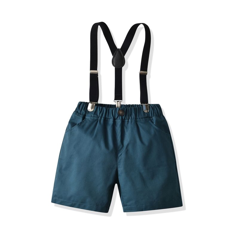Pantaloni scurți țesuți Treasure pentru copii, primăvară/vară, mărimi mici și medii, pentru purtare exterioară, pantaloni casual, 2024_voghion.com
