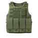 Gilet tattico – Giubbotto antiproiettile leggero di livello 3, compatibile con Molle, a sgancio rapido (nero/cachi/verde/mimetico, taglia unica)_voghion.com