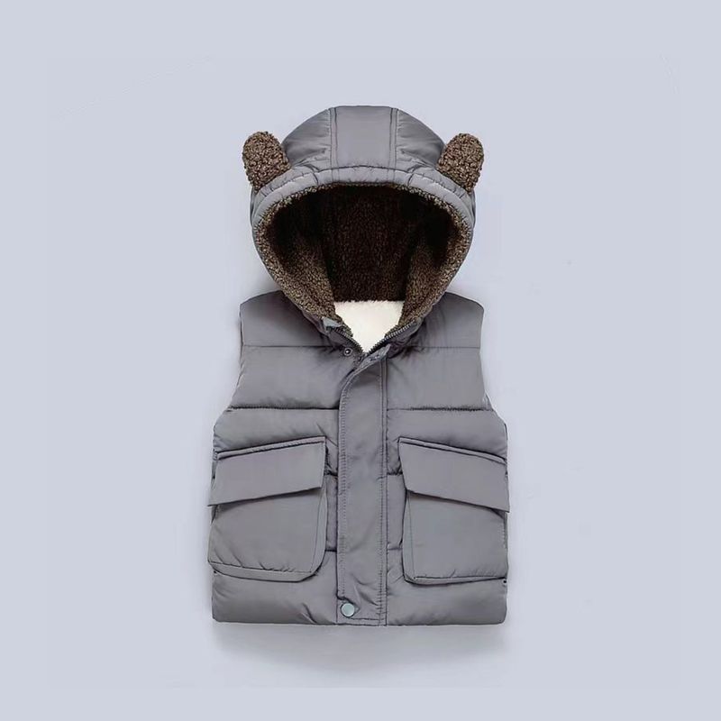 XUANMU Autunno Bambini Gilet Outdoor Casual Spessore Con Cappuccio Ragazze Ragazzi Cappotti Moda Cartone Animato Antivento Caldo Cappotto Abbigliamento Per Bambini XB129_voghion.com
