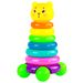 Children's toy car baby ring trailer small yellow duck stacking music baby toys kindergarten gifts_voghion.com