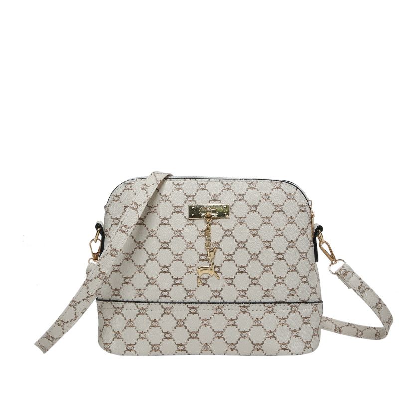Borsa a tracolla monospalla con texture da donna, modello Advanced Deer Hanging, modello 2024, nuova moda_voghion.com