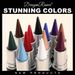 Multi-Color Matte Eyeliners & Black Solid Eyeliner Gel - Lazy-Friendly, With Colorful Pyramid-Tip Eyeshadow Pans_voghion.com