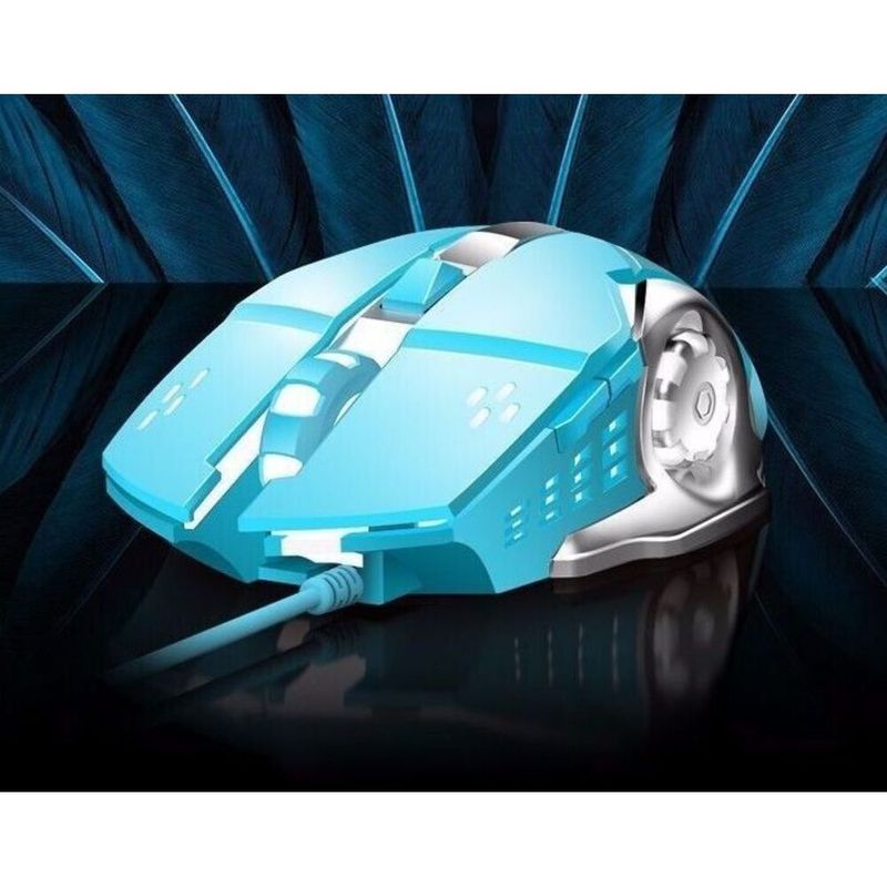 Electric Weighted Wired Light-emitting Mouse For Gaming, Office, Home, E-sports, CFLOL, Desktop Computers, Laptops_voghion.com