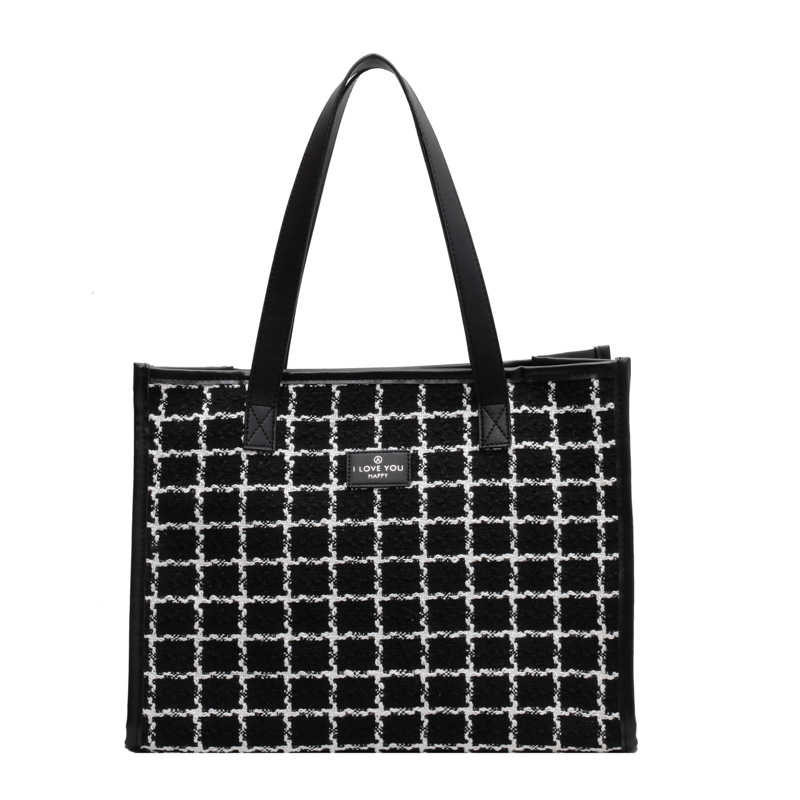 Sac de classe pour étudiants universitaires, sac à bandoulière tendance assorti avec tout pour femmes, fourre-tout portable de grande capacité pour maman, nouvelle collection_voghion.com