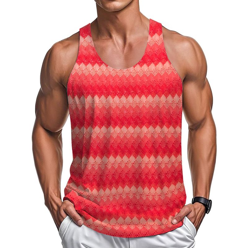 Men's Clothing Men's Summer Thin Sports Fitness Vest Casual Loose Vest_voghion.com