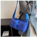 Oxford Cloth Crossbody Bag Fashionable and High-end Fitness Bag Women's Small Size Horizontal Casual Solid Color Single Shoulder Commuting Toast Bag_voghion.com