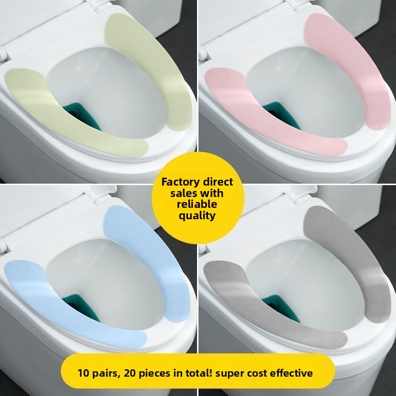 Seat Cushion Autumn Winter Adhesive Waterproof Sticker Universal For All Seasons Disposable Toilet Pad_voghion.com