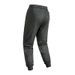 Men's High-Waisted Jogger Pants With Ribbed Cuffs - Stretch Bamboo Fiber Trousers For Spring & Fall (Black, Gray)_voghion.com