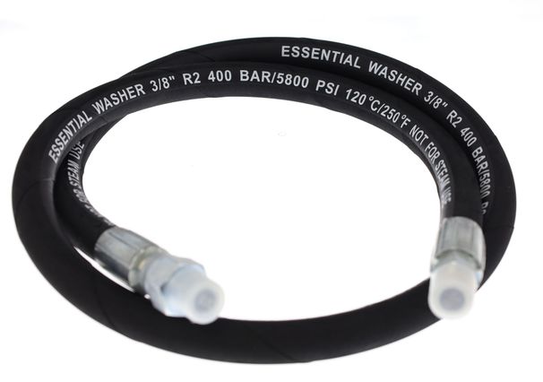 6 FT Whip Line For Pressure Washers | 3/8" 5800 PSI | Premium Commercial Grade Utility For Various Applications_voghion.com