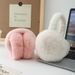 Foldable Ear Muffs For Warmth, Cute Plush Ear Warmers For Men And Women, Autumn And Winter_voghion.com