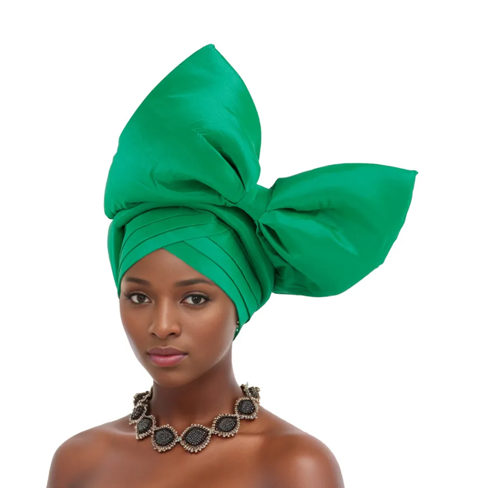 Hot Selling Headwear Wedding New Style Big Bow Headscarf Baotou Hat Xiyintemu_voghion.com
