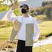 Unschlagbare Qualität Sommer Eisseide Sonnenschutz Männer Frauen, kühl und komfortabel für Paare, Outdoor-Windjacke, Angeln Reisen, atmungsaktiv_voghion.com