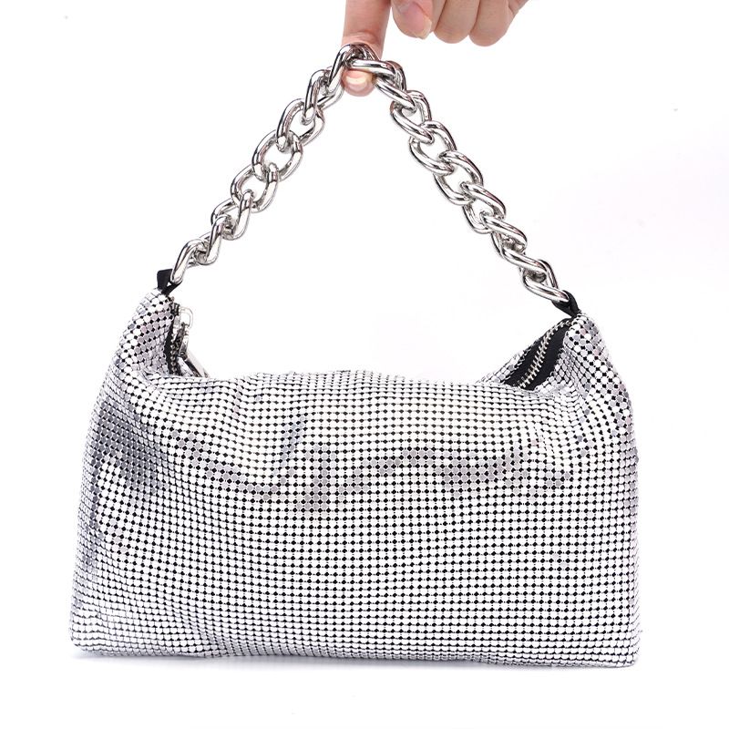 Borsa da donna con catena tempestata di diamanti e pochette alla moda estiva UR Envelope 2022, in vendita a prezzi vantaggiosi_voghion.com