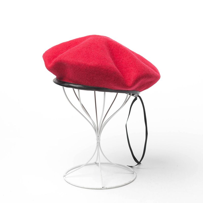 Neuheiten Baskenmütze Frauen Winter Hut Wolle Armee Einfarbig Warme Herbst Skifahren Zubehör Für Den Außenbereich_voghion.com