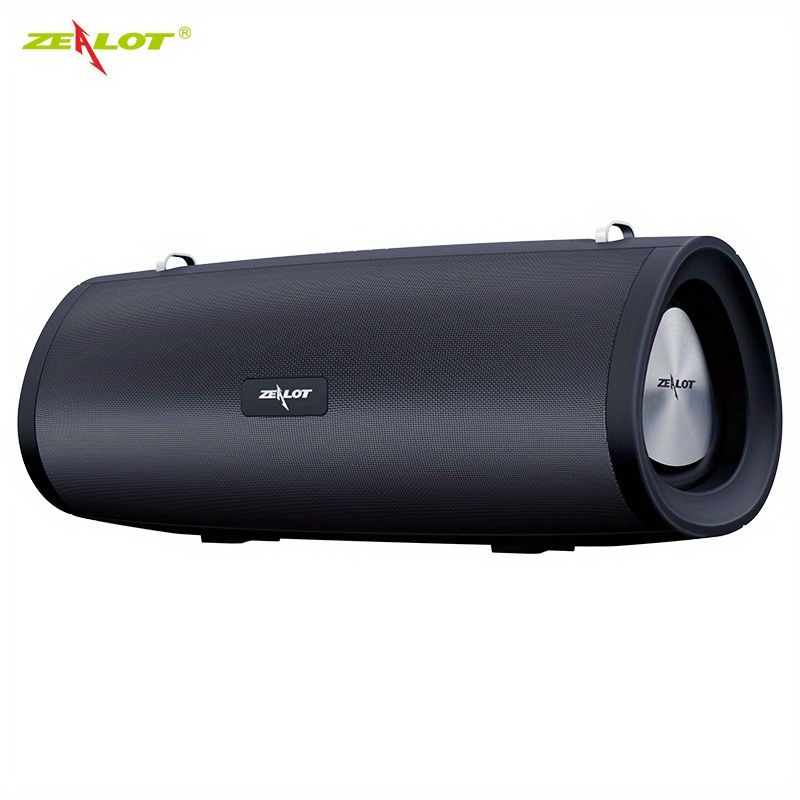 Altoparlanti wireless ZEALOT S39 BT da 50 W, altoparlante subwoofer portatile da esterno impermeabile IPX 7, altoparlante wireless, doppio_voghion.com
