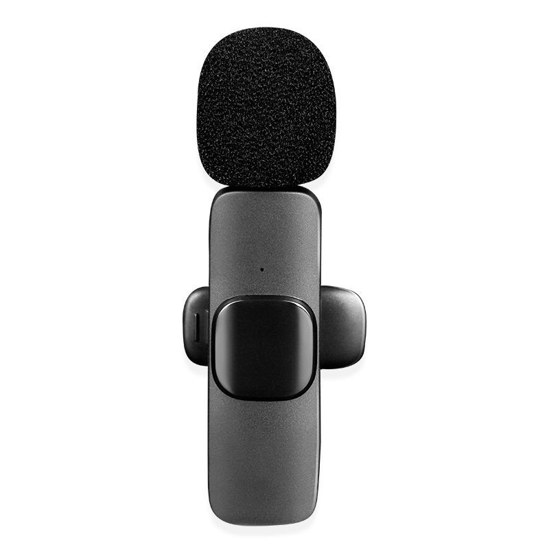 Drahtloses Lavalier-Live-Mikrofon mit professioneller Clip-on-Funktion für Internet-Promi-Food-Streaming_voghion.com