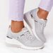 Damen Wedges Casual Sneakers Farblich passende atmungsaktive Mesh-Laufschuhe für Damen_voghion.com