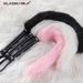 BLACKWOLF Whips For Couples Bondage SM Whip Queen Flogger BDSM Toy Flirting Utensils Comfortable And Soft Tail_voghion.com