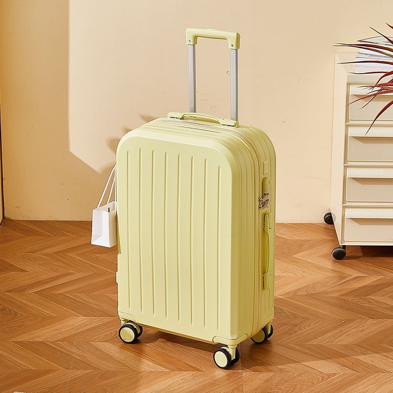 Borse per bagagli Valigia Trolley Valigia Uomo e Donna Valigia Piccola 20 "codice Custodia Mute Wheel Solid Leather Case_voghion.com