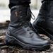 Taktische Stiefel für Herren – Hohe Militär-Kampfstiefel für Outdoor-Wandern, Training und Wüsteneinsatz. Robuste, rutschfeste Landkampfstiefel. Trainingsstiefel_voghion.com