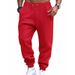 Men's Four Seasons Thin Terry Classic Sports Casual Jogging Training Fitness Sweatpants Men_voghion.com