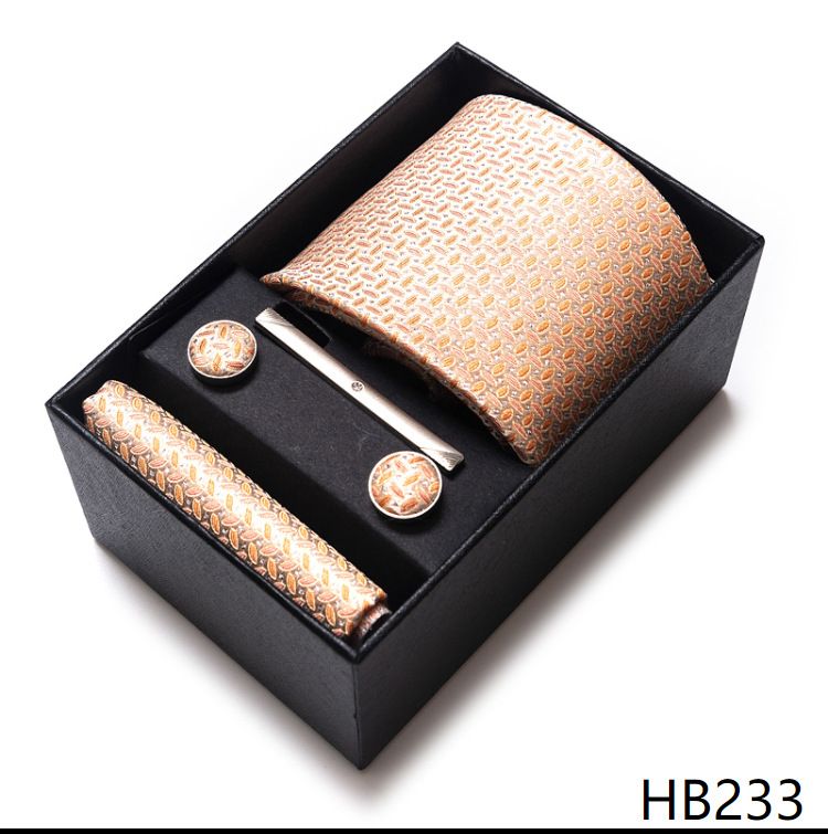 Men's Gift Box Set Formal Business Wedding Tie 2025 New Style_voghion.com