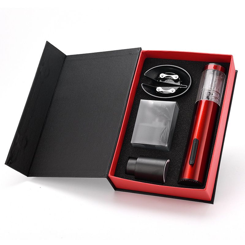Electric USB Charging Red Wine Automatic Bottle Opener Set OEM_voghion.com