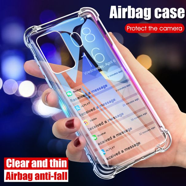 Transparente TPU-Hülle für Xiaomi Poco X3 Pro X3 NFC GT X3NFC Hülle Weiche Silikonhülle für Xiaomi_voghion.com