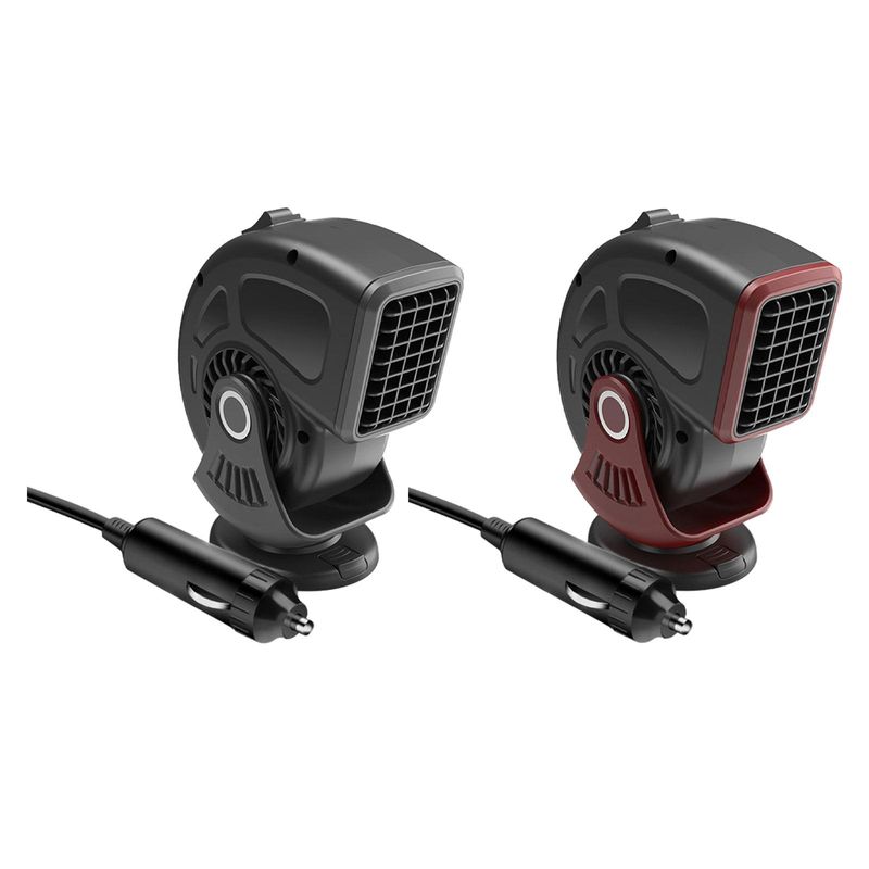12V Auto Heizung Heizung und Coog 2 in 1 Kompakte Drehbare Defrost_voghion.com