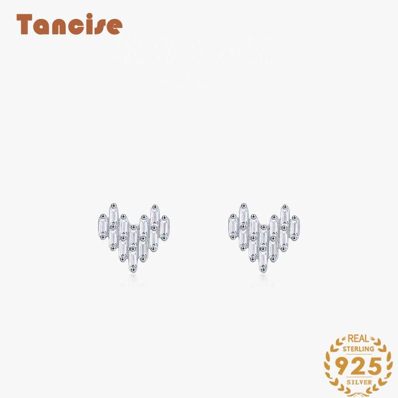 Tancise Orecchini pendenti con zirconi d'argento per le donne Regali per feste di matrimonio_voghion.com