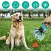 Portable Dog Scoop, Outdoor Cleaner, Built-in Waste Bag, Handheld Pet Poop Grabber, No Touch Design By PawParty Store_voghion.com