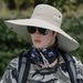 Men's Wide Brim Sun Hat - UPF 50+ Breathable Fishing & Hiking Cap For Outdoor Activities (Lightweight, Quick-Dry & Adjustable Chin Strap)_voghion.com
