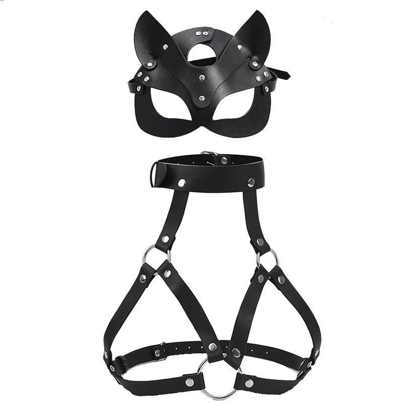Erotic Bondage Clothing, Leather Costumes For Flirting, Adult Toys, Tie_voghion.com