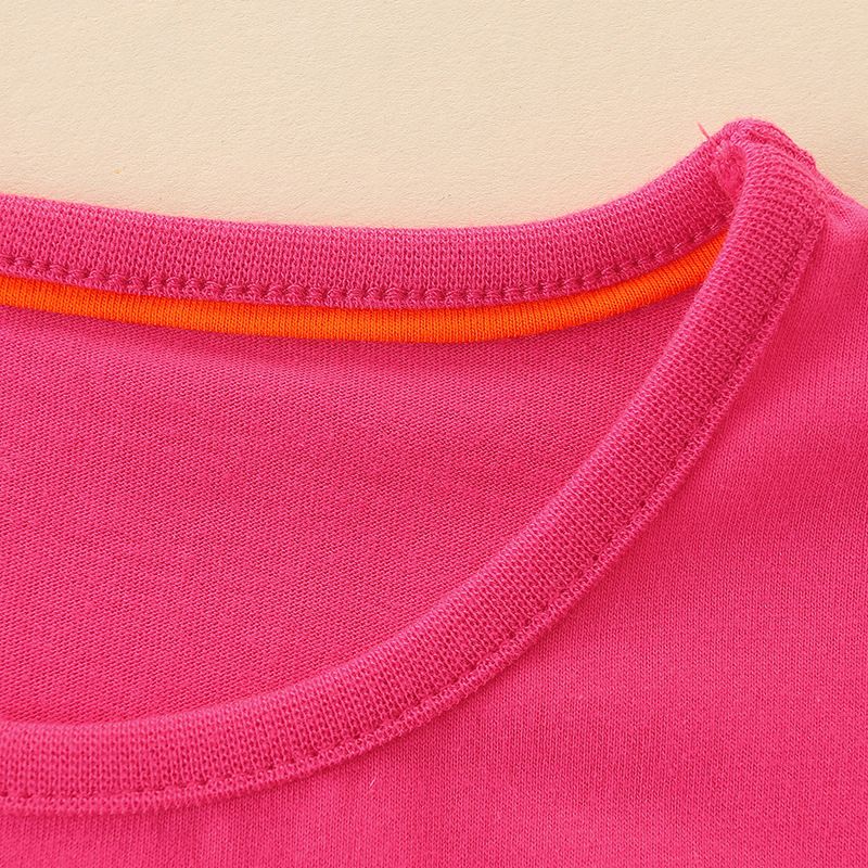 Cross-Border Source European And American Style Girls' Long Sleeve T-Shirt Autumn New Halloween Mouse Embroidery Round_voghion.com