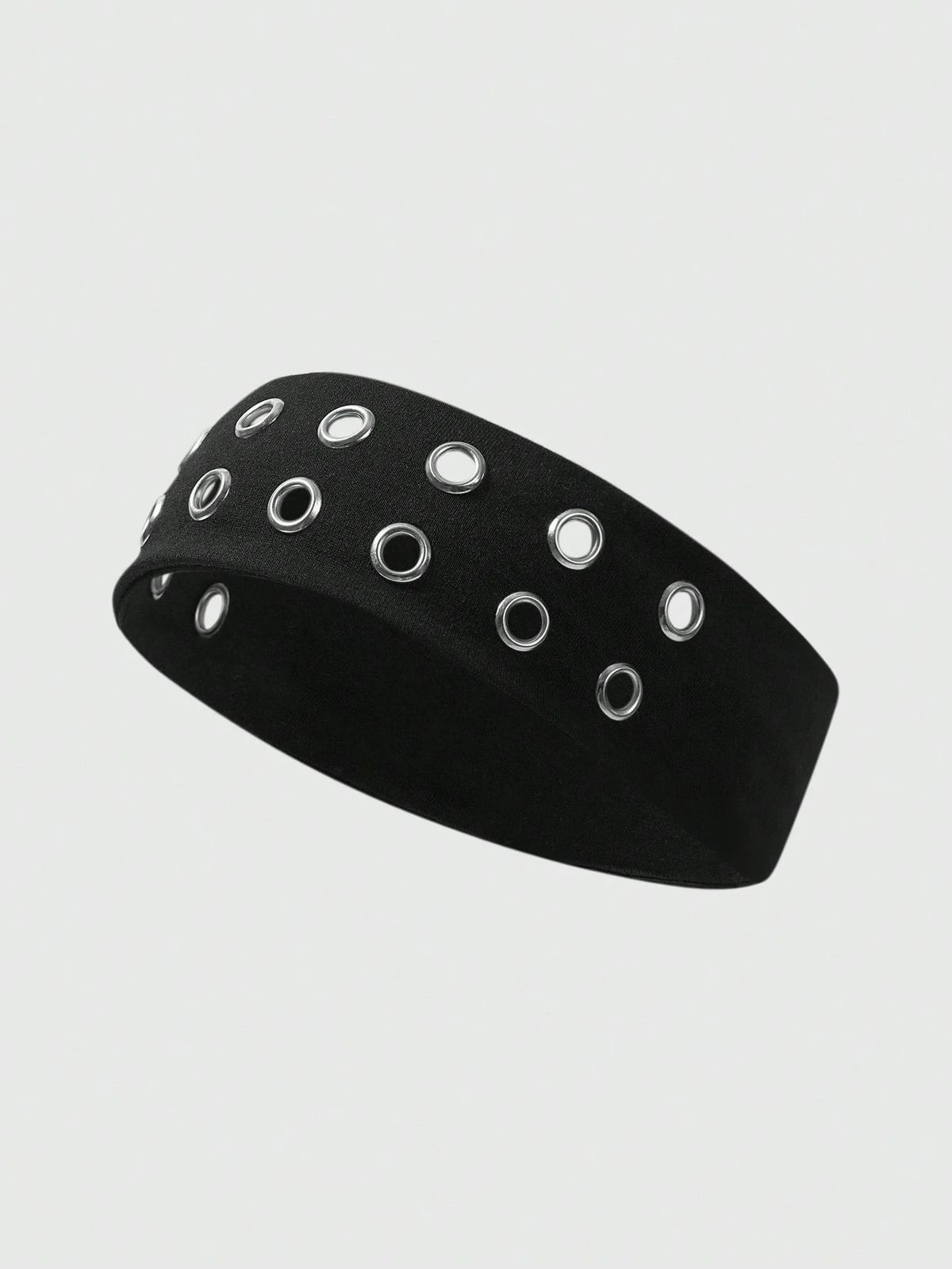 Fascia per capelli punk in tessuto elastico con occhielli_voghion.com
