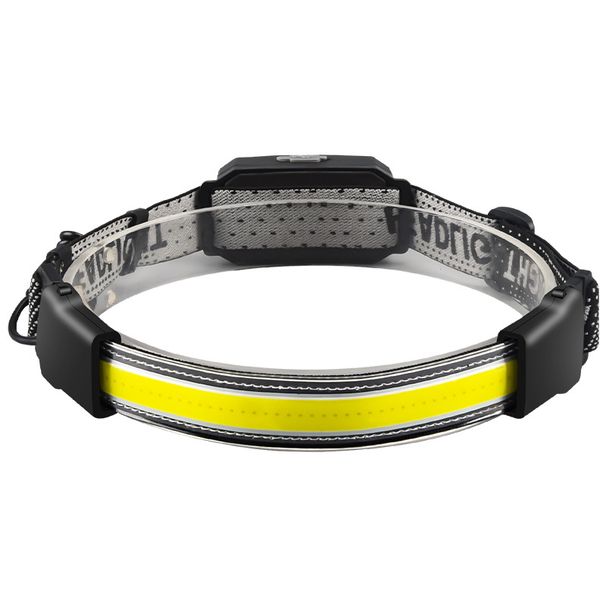 LED Induktiounsscheinwerfer Typ-C opluedend portabel Outdoor Laf- a Vëloslampe Kapp tragbar Fëschluucht_voghion.com