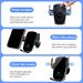 UYUXIO Manual Clamp Wireless Charger 15 Fast Charging Air Vent Car Mount Holder For IPhone Samsung Android Phone_voghion.com