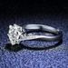 Tancise Classic Moissanite Bague en argent pour femme Bijoux Promesse de mariage Cadeau de fête_voghion.com