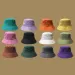 Hats Scarves Sets Designer Summer Cap Bucket Hat Twee Colors Solid Color Male And Female Couple Simple Comfortable_voghion.com