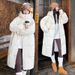 New Winter Thick Down Jacket Long Over Knee Korean Version Loose Cotton Women's Coat Trendy_voghion.com