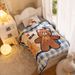 Summer Air Conditioning Nap Blanket Children's Blanket Children's Day Gift Cartoon Flannel Baby Blanket Swaddle Blanket Super So_voghion.com