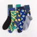 Colorful Trendy Socks Mid High Cotton Socks Multi Pattern Versatile Trendy Socks _voghion.com