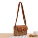 Women's Bags One Piece New Square Lock Crossbody Woven Bag Summer Leisure Paper Rope Woven Bag Single Shoulder Beach Bag_voghion.com