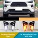 Luci diurne a LED DRL per auto per Toyota Yaris Cross 2023 2024 con indicatori di direzione gialli dinamici._voghion.com