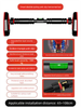 with Sliding Block For Indoor Home Fitness Equipment, Children's Exercise, No-Drill Doorway Pull-Up Bar_voghion.com