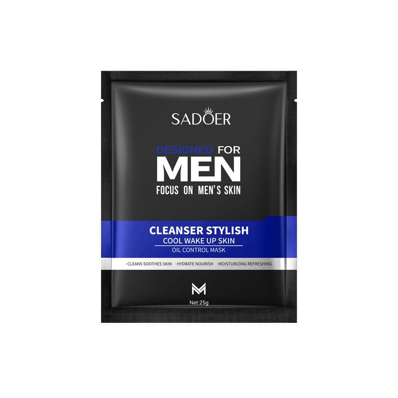 SADOER Cool Men's Deep Moisturizing facial mask_voghion.com